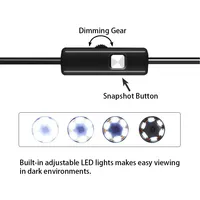 Caméra endoscopique portable USB 5,5 mm pour téléphone, caméra d'inspection, micro-caméra endoscopique