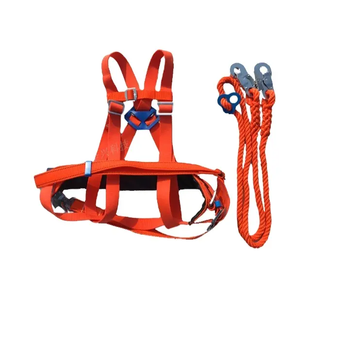 Roof Safety Harness Waist Industrial Safety Belt With Snap Hook