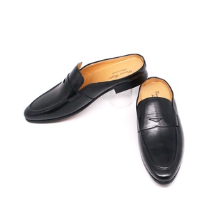New Half Shoes Penny Loafers <strong>Men</strong> Mules Genuine Leather Outdoor Indoor Lightweight Casual <strong>Slipper</strong> Half Loafer Shoes <strong>for</strong> <strong>Men</strong> - Product Image 5