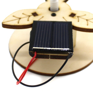 Kit de Madera para Construir una Flor Solar, Control Manual, Juguete Educativo de Ciencia con Forma de Planta para Niños de 4 a 6 Años, Modelo de Aprendizaje STEM - Product Image 1