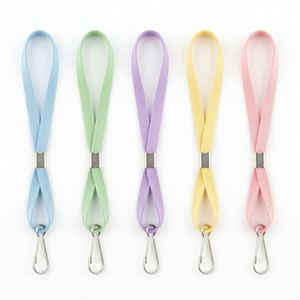 Lanière courte en polyester tressée personnalisée 2026 avec cordon rond pour événements - Product Image 3