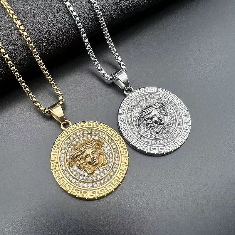 Steel-colored single pendant