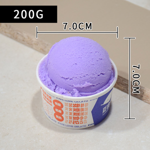 Factory Wholesale Simulation Ice Cream Ball Fake Model Dessert Shop Bar Display 3D Ice Cream Ball DIY - Product Image 5