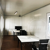 L'usine fabrique des bureaux de conteneurs préfabriqués de luxe de haute qualité