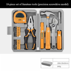Boîte à outils portable rigide étanche pour armes à feu, ensemble de boîtes à outils en plastique pour l'entretien domestique et l'utilisation en atelier - Product Image 3