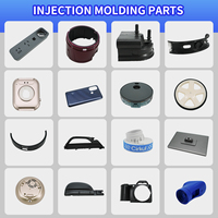 Boutons en plastique PC ABS avec gravure laser fine et rétroéclairage, moulage par injection plastique OEM ODM