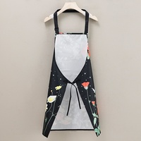 Tablier de travail en toile de polyester imperméable, sans manches, réglable, avec poches, personnalisable avec logo, pour femmes, hommes, serveurs, cafés, salons de manucure et coiffure
