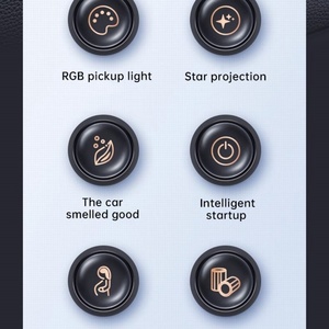 Diffuseur d'arômes de voiture de haute qualité avec éclairage RGB Star Top, en alliage d'aluminium, capacité de 50 ml, garantie 1 an - Product Image 6