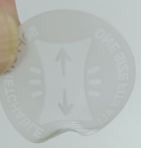 25 # trong suốt Pet Matte phim không thấm nước UV kháng Logo Sticker dầu bằng chứng Thông tư niêm phong nhãn cho điện thoại di động tai nghe - Product Image 5