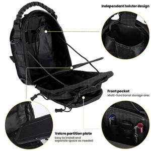 กระเป๋าสะพายข้างแบบยุทธวิธีขนาดกะทัดรัดสำหรับพกพาปืนซ่อน  กระเป๋าเดินทางและเดินป่า - Product Image 5