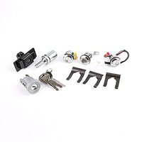 Pièces de carrosserie automobile, cylindre de serrure de porte et jeu de clés pour Mitsubishi Pajero pour Montero MK2 V31 V32 1990-2000 MR259766 MR259744