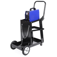 Chariot de Machine de soudage en acier de cylindre de gaz mobile avec poignée de chaîne et tiroirs