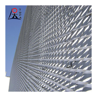 Maille de losange clôture en métal extensible plaque d'acier maille personnalisée développer maille tôle