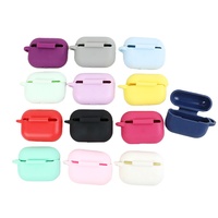 Étui de chargeur sans fil en silicone sans BPA personnalisé pour AirPod Pro 2/3/2025 écouteur porte-clés couverture douce pour la peau articles divers ménagers