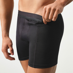 Calzoncillos Bóxer para Hombre CELINNE, de Algodón Suave y Elastano, Cintura Ancha y Lisa, Bolsa Ergonómica, Transpirables y Cómodos - Product Image 5