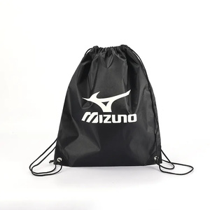 Custom Waterproof <b>Drawstring</b> Gym <b>Backpack</b> Polyester Sports Bag Recyclable Lightweight Carry Bag for Travel - Product Image 1