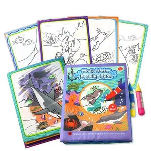 Libro <span class=keywords><strong>de</strong></span> Tela Mágico <span class=keywords><strong>de</strong></span> Dibujo con Agua para la Primera Infancia, Libro <span class=keywords><strong>de</strong></span> <span class=keywords><strong>Dibujos</strong></span> <span class=keywords><strong>de</strong></span> <span class=keywords><strong>Animales</strong></span> <span class=keywords><strong>de</strong></span> <span class=keywords><strong>Granja</strong></span> para Niños, Libro <span class=keywords><strong>de</strong></span> Cuentos para Aprender Temprano XTH - Product Image 3