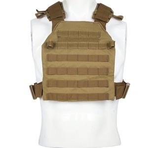 OEM Logo <b>Black</b> Gray Green Flame Retardant Polyester/Nylon Workout Safety Outdoors Training Protection Tactical Vest - Product Image 6
