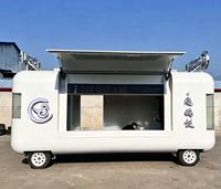 Cuisine mobile commerciale, remorque alimentaire, camion de restauration à vendre avec équipement de cuisine complet aux Émirats arabes unis, Dubaï, Qatar, Koweït