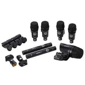 ชุดไมโครโฟน <span class=keywords><strong>AKG</strong></span> สำหรับกลองชุด Session I ชุดไมโครโฟนกลอง 7 ชิ้น ชุดไมโครโฟนไร้สายระดับมืออาชีพสำหรับการบันทึกเสียงกลอง - Product Image 2