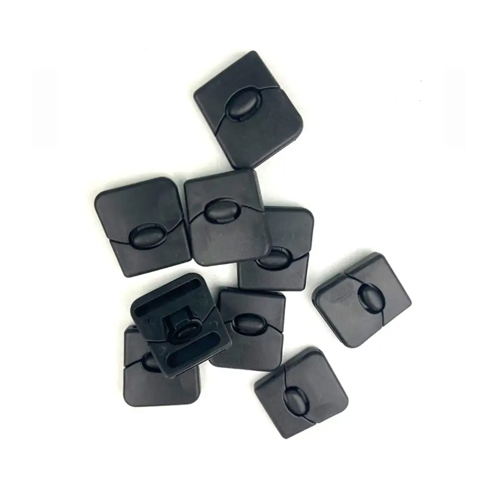 20mm+25mm black or custom strong plastic center quick release stroller buckle for coat belt