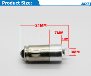GLB281 BA7S LED แดชบอร์ด ไฟเตือน สวิตช์นาฬิกา หลอดไฟอัพเกรดภายใน - Product Image 2