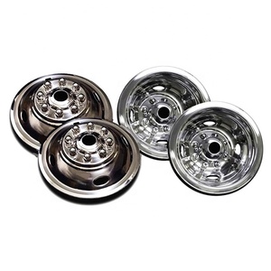 Gran Venta Nuevo Diseño de Cubierta de Rueda Pulida, Kit Simulador de Rueda de Acero Inoxidable de 16 Pulgadas para <span class=keywords><strong>Chevrolet</strong></span> y Ford - Product Image 2
