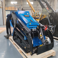 Minipala cingolata V1000 con motore Kubota, cambio diesel, certificazione CE EPA per agricoltura, paesaggistica, irrigazione e scavo fossi