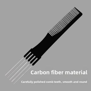 Peine profesional de cinco dientes para peinar el cabello para <span class=keywords><strong>mujer</strong></span>, para estudio fotográfico, mango de plástico duradero para uso en peluquería - Product Image 3