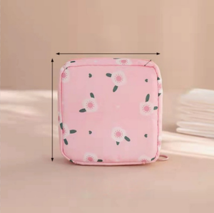Nuevas Toallitas Sanitarias Aunt Napkins, Bolsa de Almacenamiento Portátil de Gran Capacidad, Bolsa <span class=keywords><strong>Pequeña</strong></span> para Estudiantes, Almacenamiento Portátil de Toallitas Sanitarias de Algodón - Product Image 2