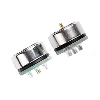 Connecteur magnétique circulaire HYTEPRO M430 à 2 broches pour PCB, 6A 5 à 24V, traversant, anti-inversion pour la charge, les appareils connectés et l'électronique
