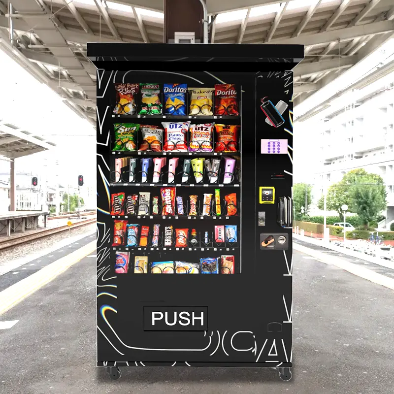 Combo Vending Machine Convenient Cigar vending machine with Adult Proof Vending Machine Euro