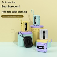 Mini Banco de Energía Portátil de 20W con Cable Integrado, 10000mAh, Carga Súper Rápida de 22.5W, Pantalla Digital