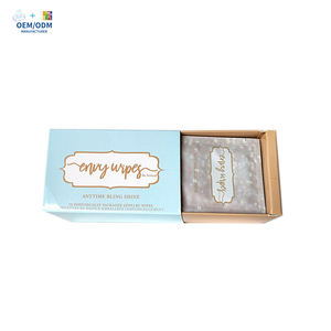 OEM/ODM Lingettes nettoyantes brillantes écologiques sans rinçage pour bijoux, sans danger pour toutes les pierres précieuses et les perles, 10 lingettes emballées individuellement - Product Image 1