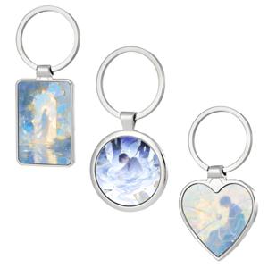 Tùy Chỉnh Kim Loại Kẽm Hợp Kim & Sắt Thiết Kế Laser UV In Trống Keychain Với Động Vật & Thể Thao Chủ Đề Miễn Phí Logo Vòng Chìa Khóa - Product Image 6