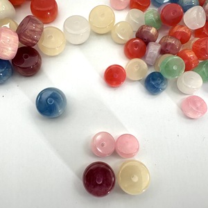 Resin Barrel Beads Drumstick Shape 8mm DIY Jewelry Making Materials For <b>Bracelet</b> Necklace Crafting - Product Image 3