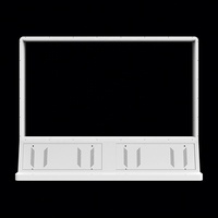 Mur vidéo OLED transparent 2x2, affichage numérique et écrans interactifs, 600 cd, 1920*1080, écran haute transparence