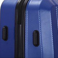 Ensemble de bagages de voyage de luxe de style moderne en ABS léger, écologique, étanche, avec serrure à chariot en fer et en polyester
