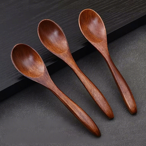 ชุดช้อนไม้ทำมือ REHMAN CRAFT รุ่นรักษ์โลก สีวอลนัท ดีไซน์เกาหลี 10 ชิ้น ขัดเงาอย่างดี ยั่งยืน - Product Image 1