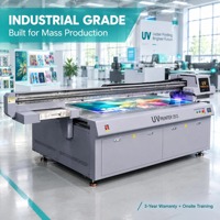 Imprimante à plat UV 2500x1300mm, machine d'impression numérique industrielle grand format pour panneaux CE CCIC