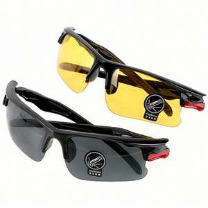 Lunettes de soleil polarisées anti-éblouissement pour hommes, avec logo personnalisé, vente en gros à prix d'usine, lunettes de conduite, lunettes de vision nocturne pour hommes - Product Image 4