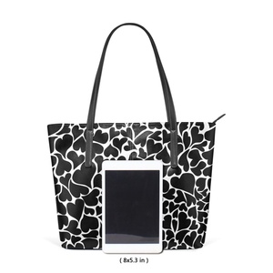 Bolso de Moda de Cuero PU Negro para Mujer, Nuevo, Versátil, de Gran Capacidad, Hecho a Mano - Product Image 3