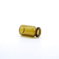 Approvisionnement en usine Flacons d'injection pharmaceutique ambre clair personnalisés de 5ml Bouteilles en verre revêtues de gel Emballage médical