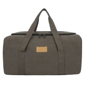 Free Sample 2023 trending wholesale <b>black</b> <b>canvas</b> branded large capacity sport <b>bags</b> with custom print - Product Image 1