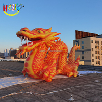 Mascotte Animale Gonflable Dragon Chinois Ballon Gonflable Dragon pour la Publicité