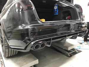 Mới AUDI A6 C6 C7 C7.5 C8 S6 RS6 Avant Sline Quattro ALLROAD sợi carbon phía sau Bumper Lip khuếch tán - Product Image 3