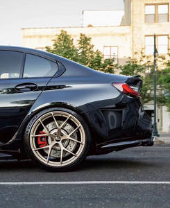 Rines GPW Monoblock 6061-T6 Forjados de 18/19/20 Pulgadas, Cóncavos y Profundos para Autos de Pasajeros, 5X112/5X120, ET 40mm, Nuevos, Compatibles con <span class=keywords><strong>BMW</strong></span> M2 M3 M4 - Product Image 4