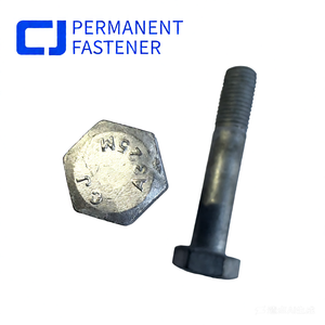 Болт конструкционный <span class=keywords><strong>ASTM</strong></span> A325M, класс M22x95 мм, с шестигранной головкой, из легированной стали, горячеоцинкованный - Product Image 3