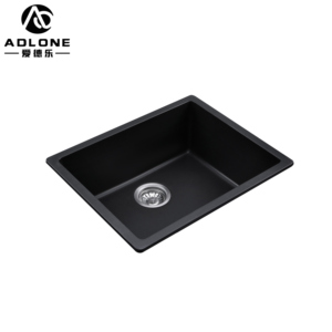 Évier de cuisine à bol unique en pierre de quartz de haute qualité Évier de cuisine en quartz avec égouttoir - Product Image 2