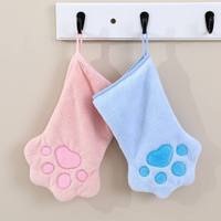 Gant de toilettage réutilisable en microfibre absorbante à séchage rapide et facile à nettoyer pour chiens et chats – Idéal pour le dropshipping